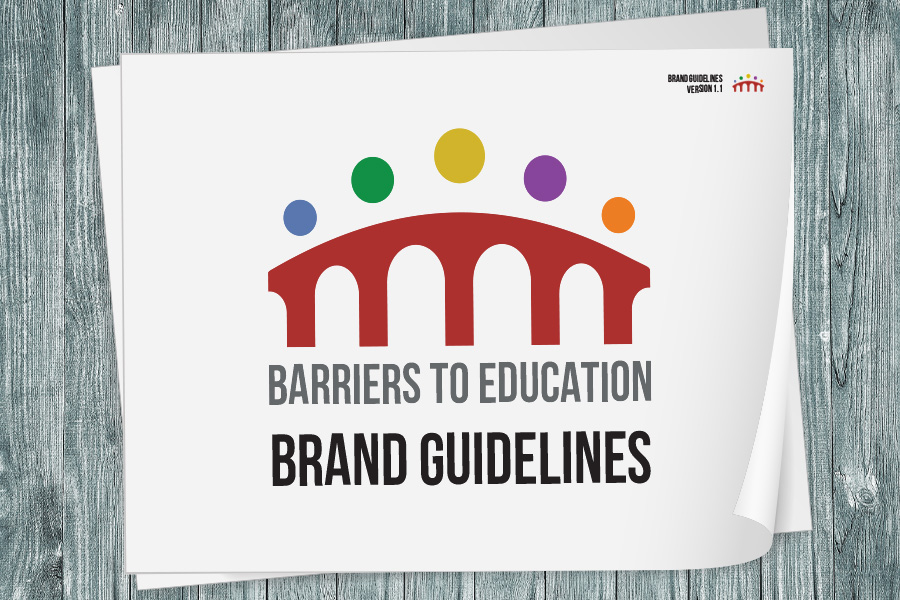 Barriers To Education Brand Guidelines