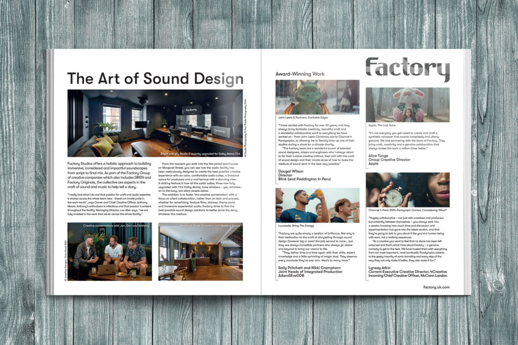 Factory Advertorial 1