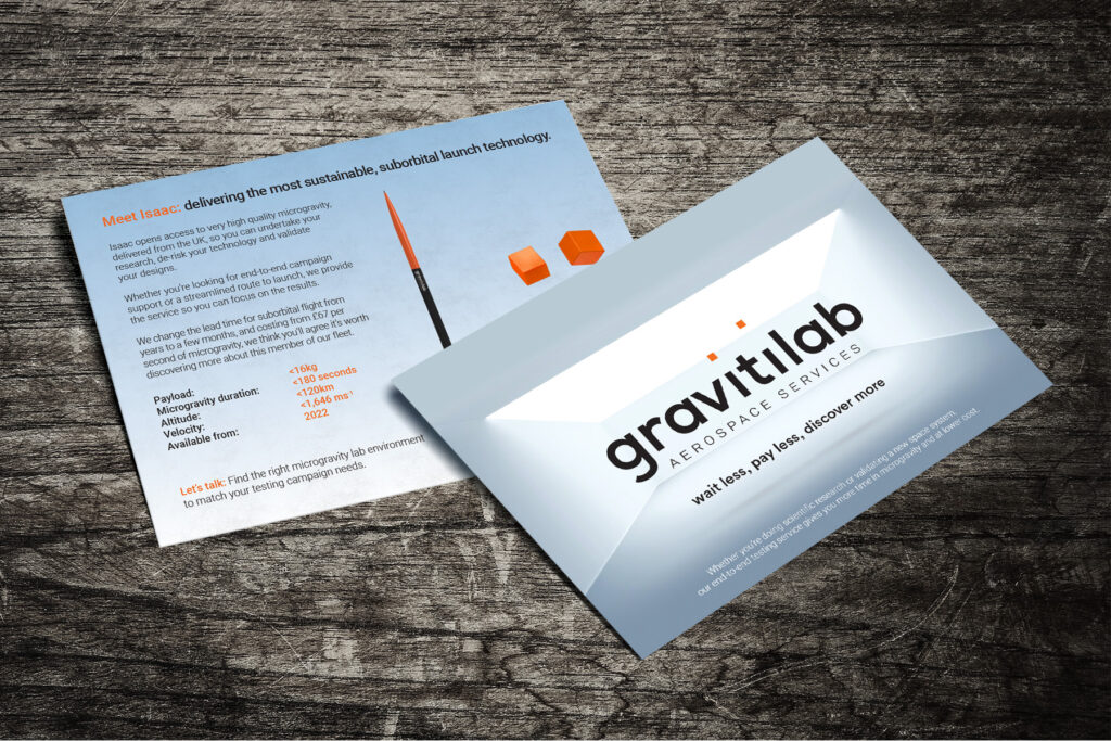 Gravitilab Postcard 1