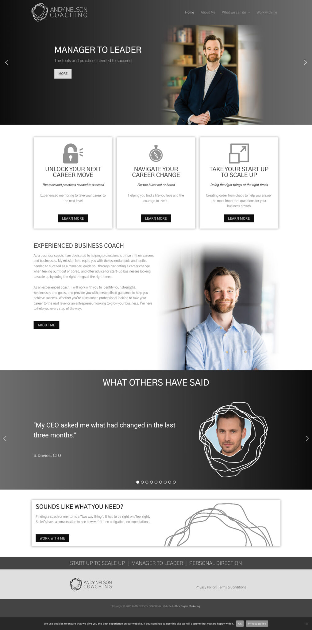 Andy Nelson Coaching Home Page