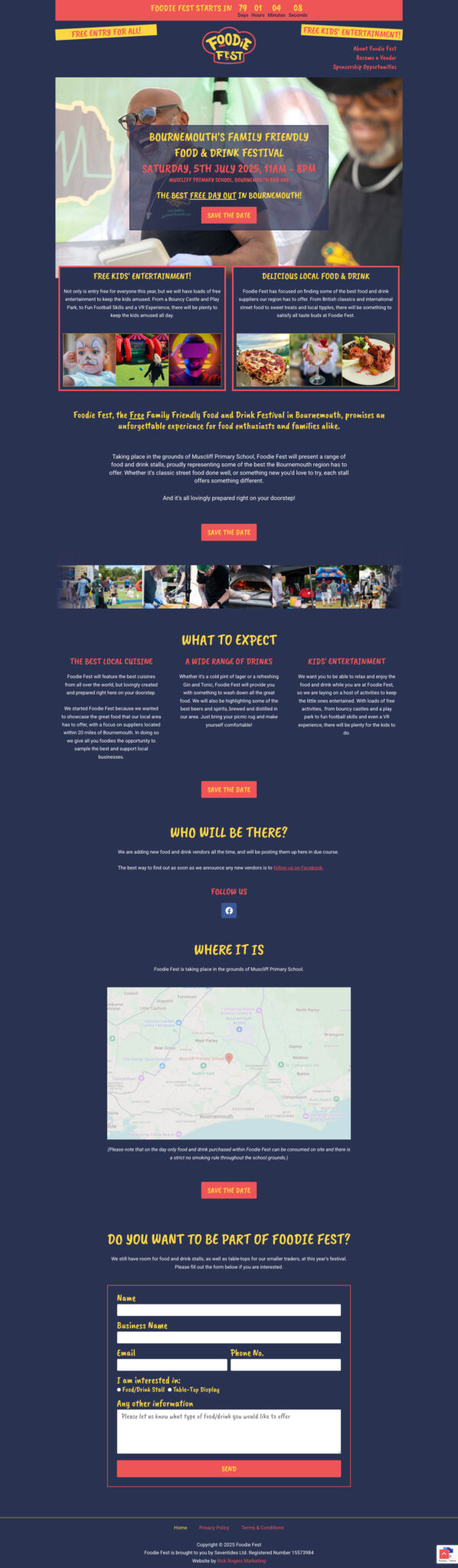 Foodie Fest Homepage