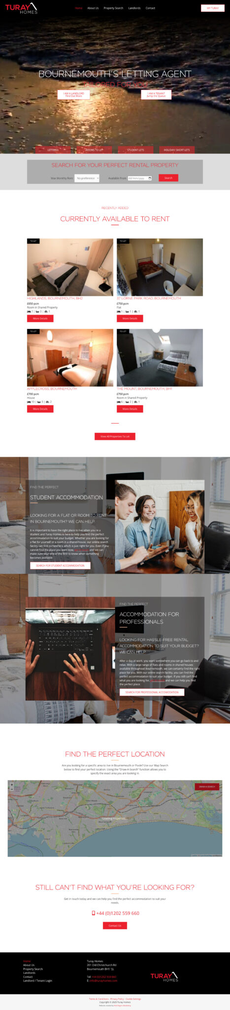 Turay Homes Homepage